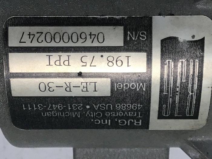 Used RJG INC. Stroke-Velocity Encoder LE-R-30 #124858