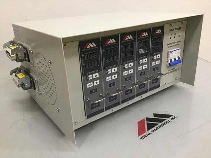 Used METAL FABRICATOR 5 Zone Hot Runner HRTC-05S/L-A1 USED