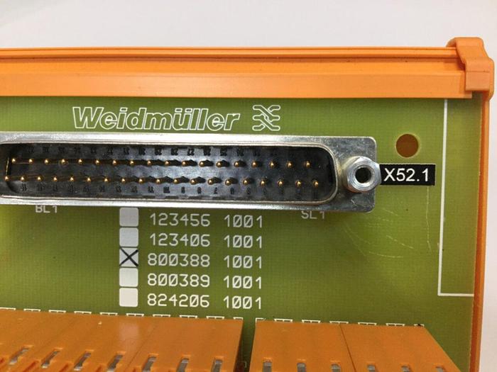 Used WEIDMULLER Connector 800388 1001 #101648