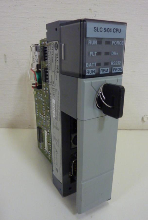 Used ALLEN BRADLEY 5/04 Processor Module 1747-L542 SER A USED