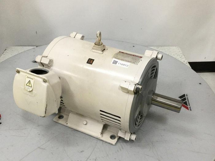 Used MITSUBISHI 25 HP Induction Motor SB-JR 25 HP #116912