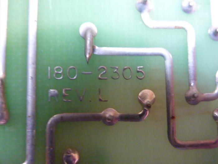 Used SCI Control Board 080-2305 REV P #36603