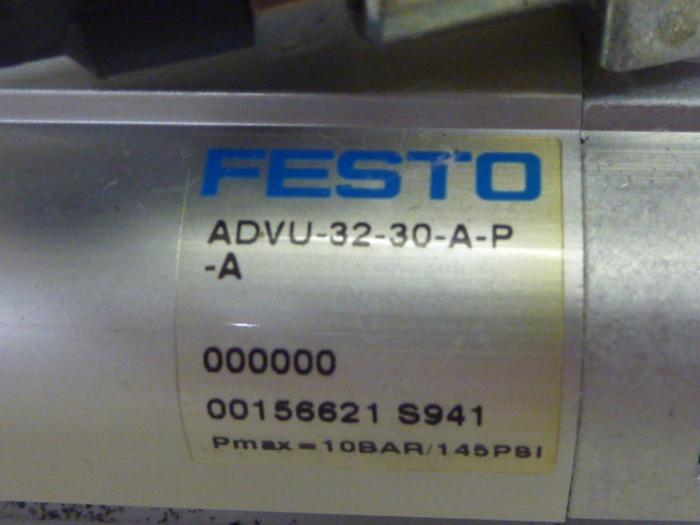 Used FESTO Compact Cylinder ADVU-32-30-A-P-A #57499