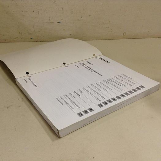 Used SIEMENS User Manual 6ES7 810-2DA10-8BA0 #70989