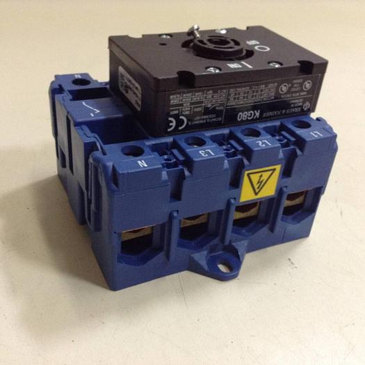 Used KRAUS & NAIMER Manual Motor Controller KG80 #86199