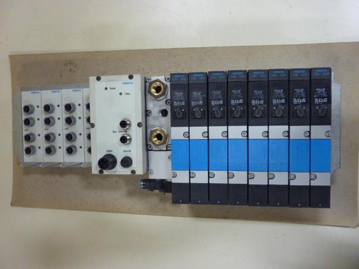Used FESTO Control Block w/ Valves IFB8-03 #52794