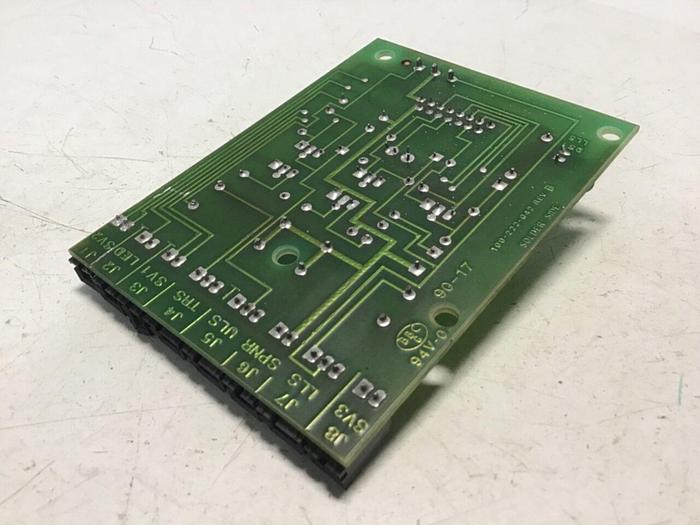 Used BRANSON Interface Circuit Board 100-222-042 #128757