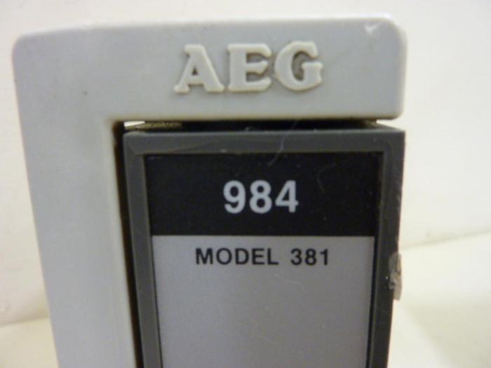 Used AEG Programmable Controller PC-0984-381 #57030