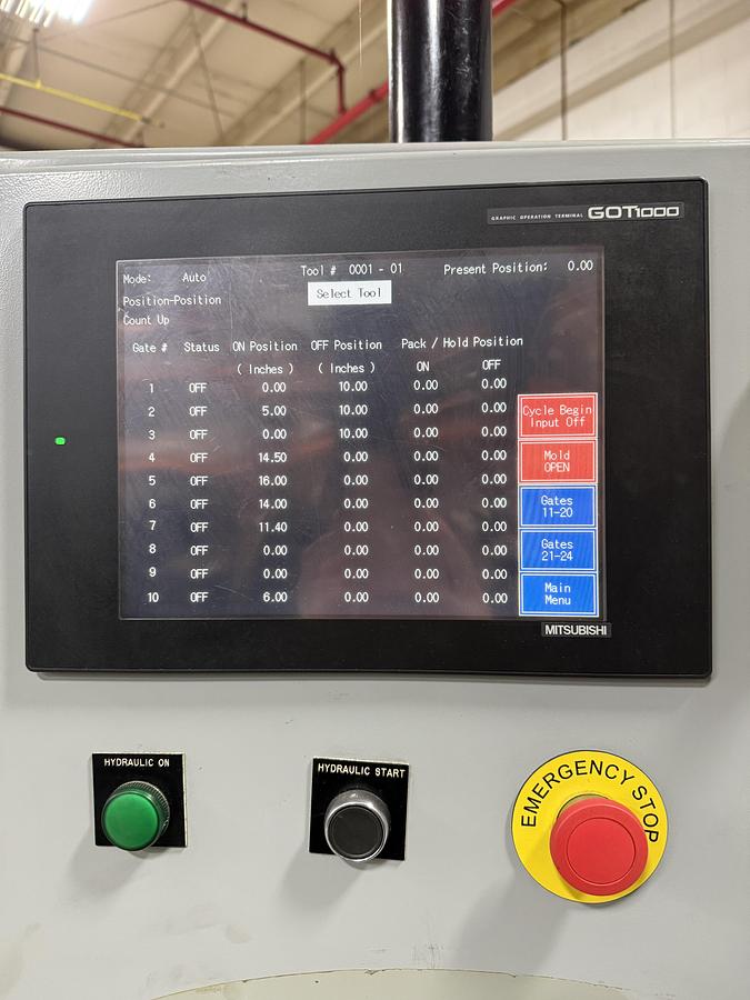 Used Plastic Engineering & Technical Services (PETS) VGATS1600 16 Zone Valve Gate Control USED #147597