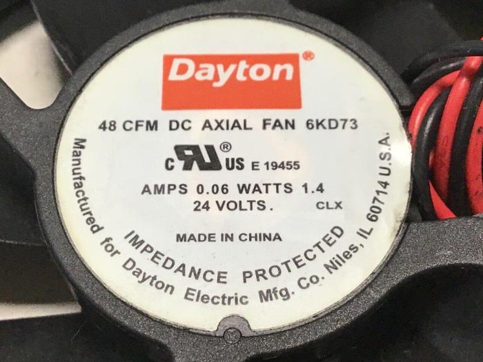 Used DAYTON DC Axial Fan 6KD73 #113586