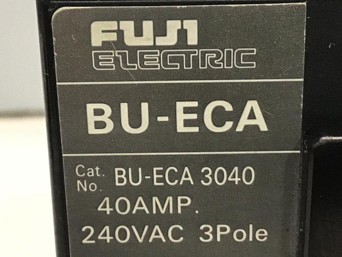 Used FUJI ELECTRIC Circuit Breaker BU-ECA3040 #119736