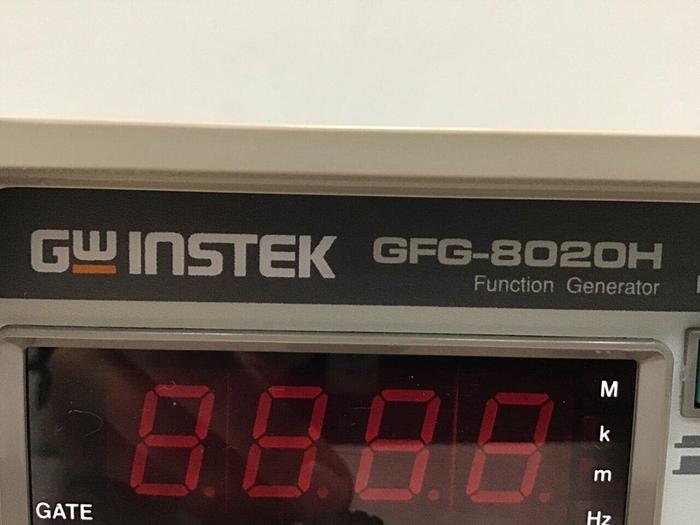 Used GW INSTEK Generator Counter GFG-8020H #107295