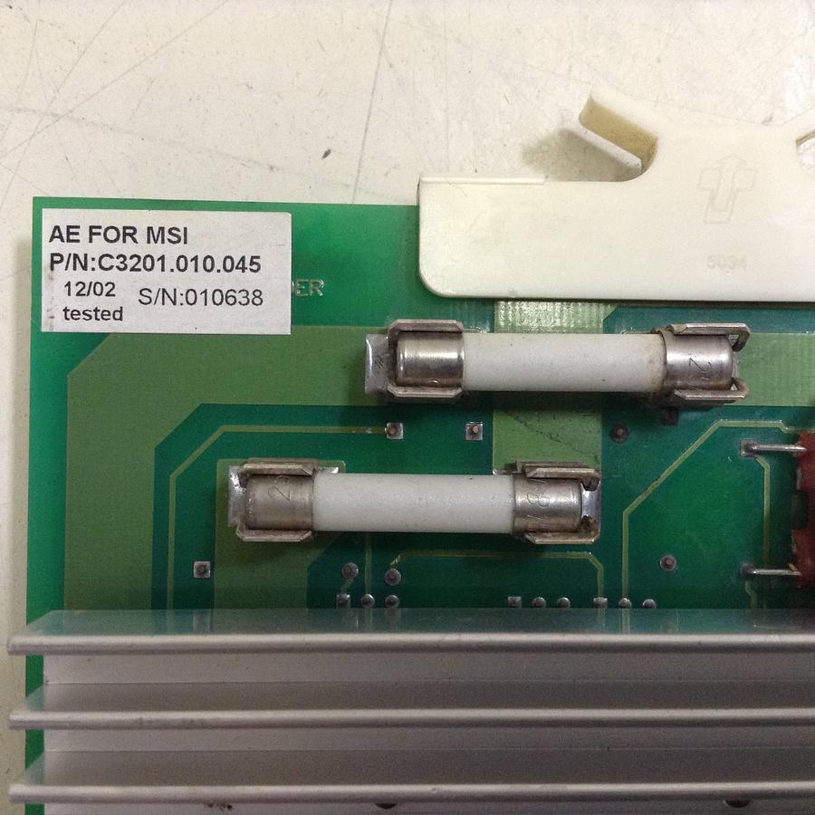 Used AMERICAN MSI Control Board C3201.010.045 Used