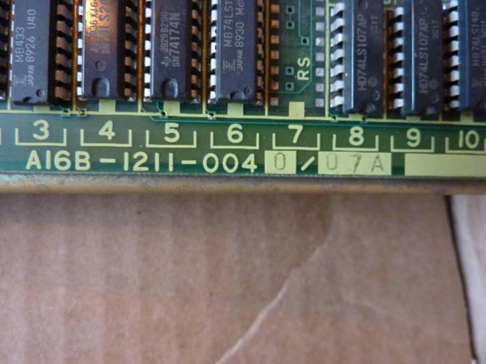 Used FANUC Circuit Board A16B-1211-0040/07A USED