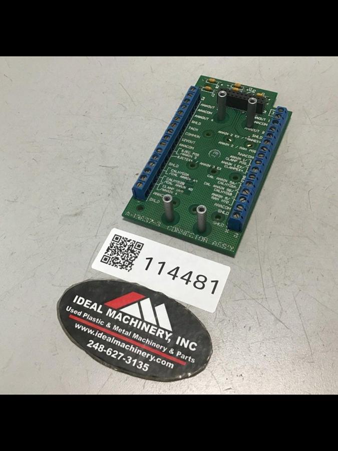 Used BARBER COLMAN Connector Assembly PC Board A-13637-3 USED