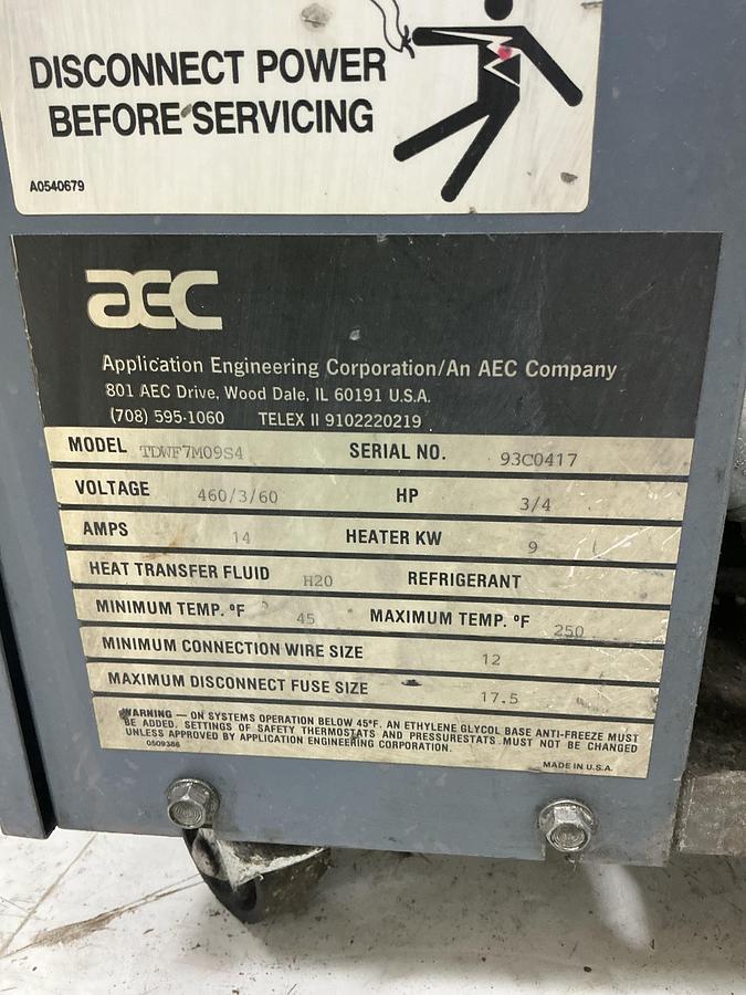Used AEC TDWF7M09S4