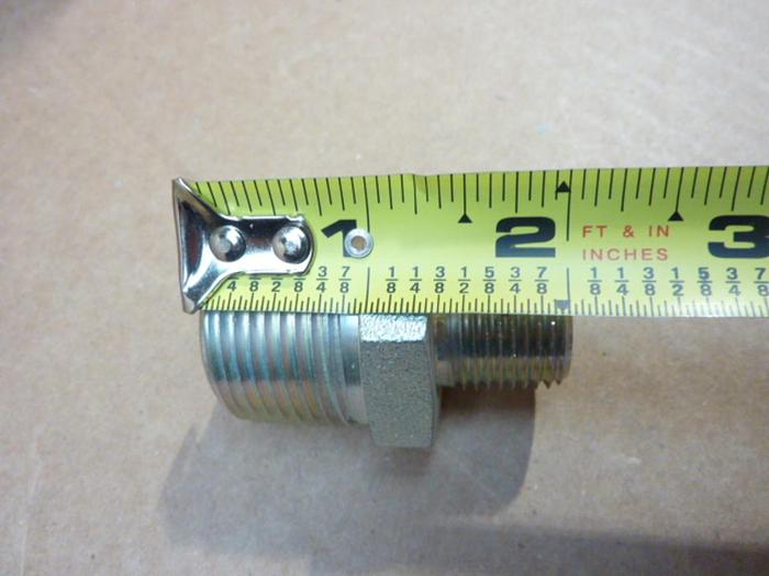 PRESSURE CONNECTIONS CORP. Hex Pipe Nipple 5404-16-08 #40518 SCRAPPED / DNL