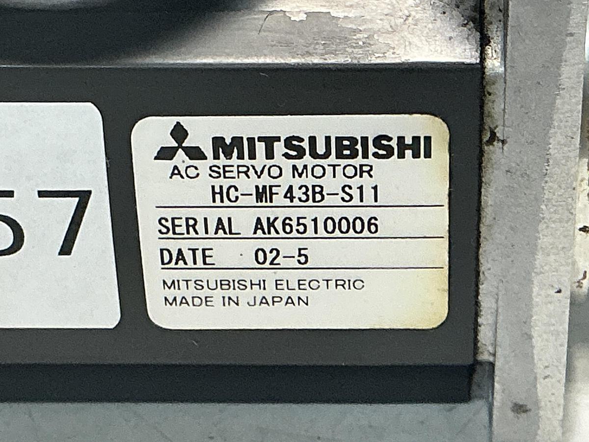 Used MITSUBISHI HC-MF43B-S11