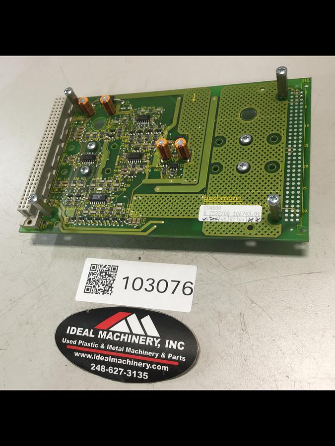 Used BACHMANN ELECTRONIC Circuit Board CVA500/2/S USED