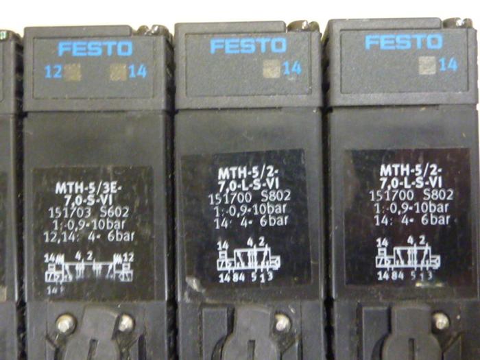 Used FESTO Control Block / Valve Terminal IFB13-03 Used