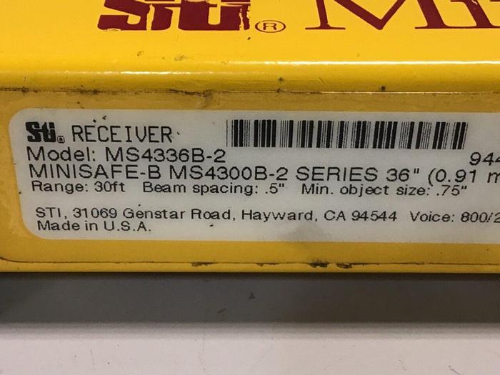 Used STI Light Curtain Transmitter MS4336B-2USED