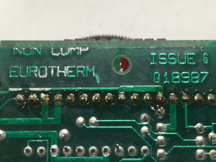Used EUROTHERM CONTROLS Control Board 018987 #101890