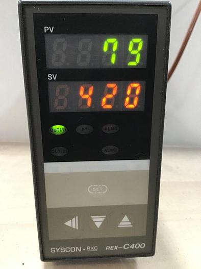 Used RKC Temperature Control REX-C400 #121112