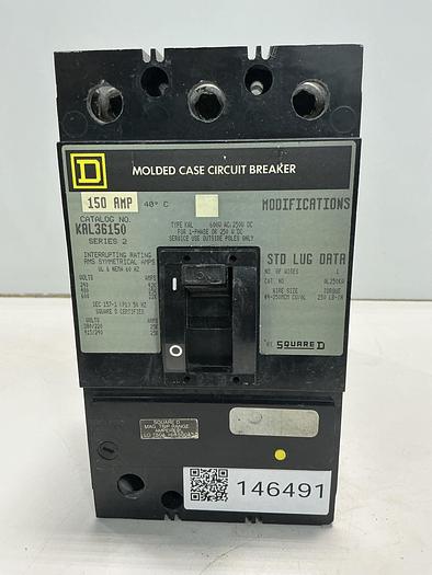 Used SQUARE D KAL36150