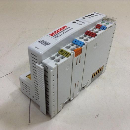 Used BECKHOFF Profibus Coupler BK3110 #86716