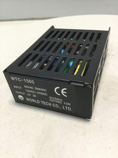 Used WORLD TECH Power Supply WTC-1505 #101891