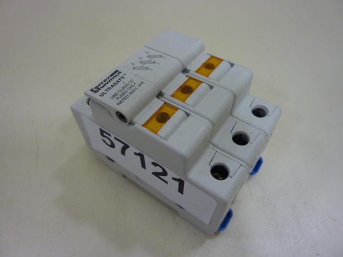 Used FERRAZ SHAWMUT 30 Amp Fuse Holder USCC3I #76071