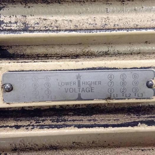 Used DELCO 3 Phase AC Motor 5G5400 Used