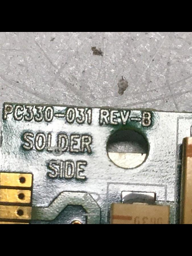 Used VAN DORN Sequencer Circuit Board PC330-029 330-029 #115743