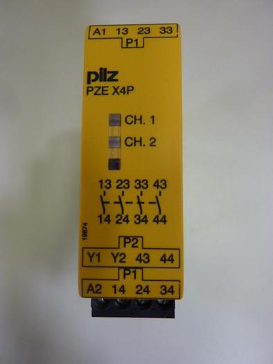 Used PILZ Safety Relay PZEX4P24VDC4N/O #46382