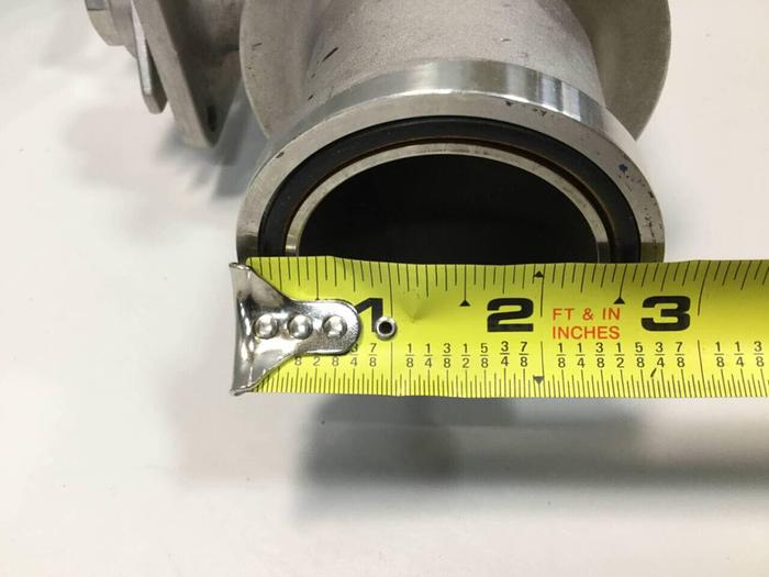 Used HUSKY 3-Piece Stainless Steel Ball Valve PN 63 #92488