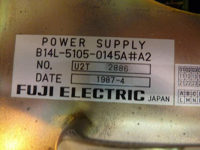 Used FUJI ELECTRIC Power Supply B14L-5105-0145A/A2 #23306
