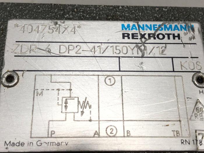 Used REXROTH Valve ZDR6DP241/150Y11/12 #110857