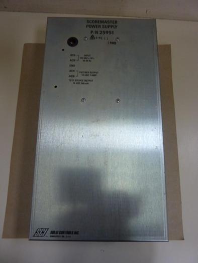 Used SOLID CONTROLS Power Supply 25951 Used