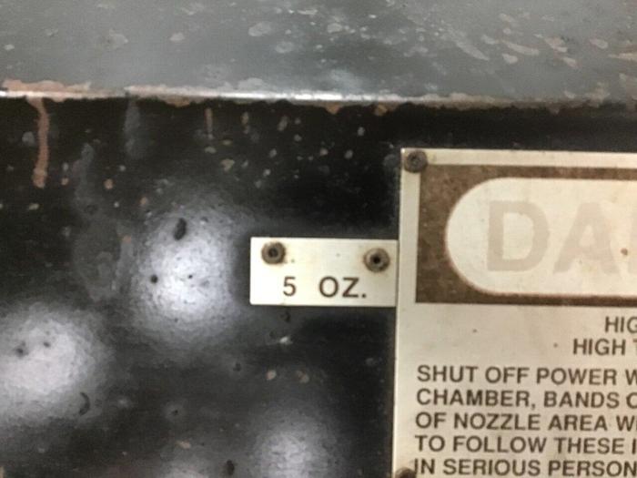 Used CINCINNATI MILACRON 5 Oz Injection Unit VT165-5 / IU Used