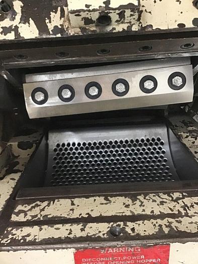 Used NELMOR 5 HP Grinder / Granulator, G1010,  Used