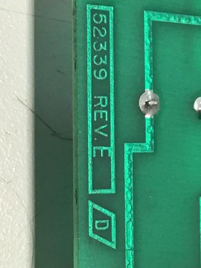 Used SCI Circuit Board 52339 22858-2 REV F #25334