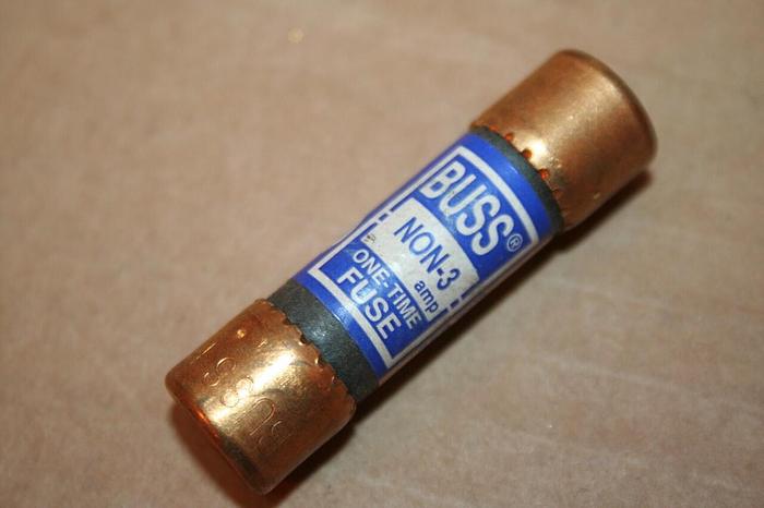 Used BUSS / BUSSMANN 3 Amp Fuse NON-3 Used