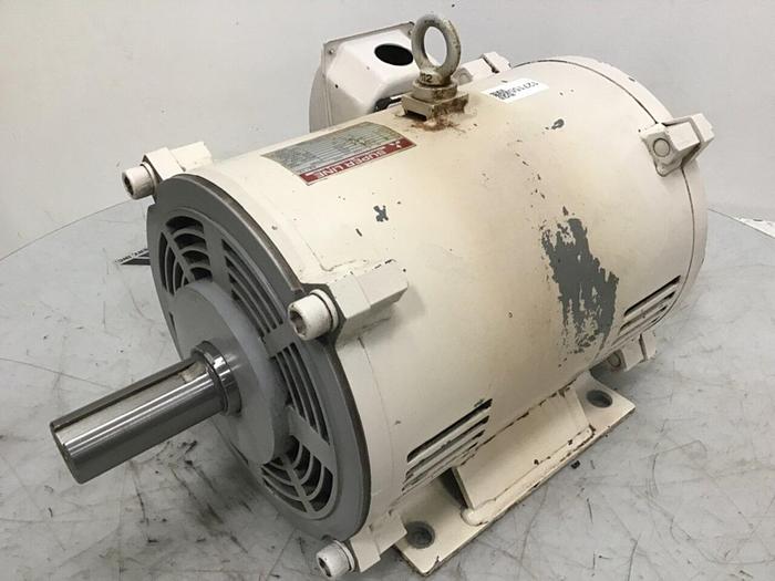 Used MITSUBISHI 25 HP Induction Motor SB-JR 25 HP Used