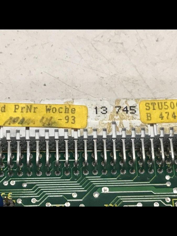 Used BACHMANN ELECTRONIC Circuit Board STU500.02 Used