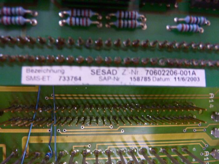 Used AEG Circuit Board 70602124B600 #53863