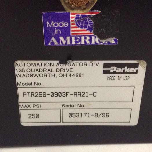 Used PARKER Actuator PTR256-0903F-AA21-C Used