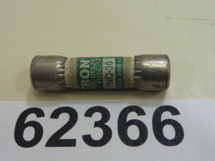 Used TRON / BUSSMANN 30 Amp Fuse FNQ-30 #62366