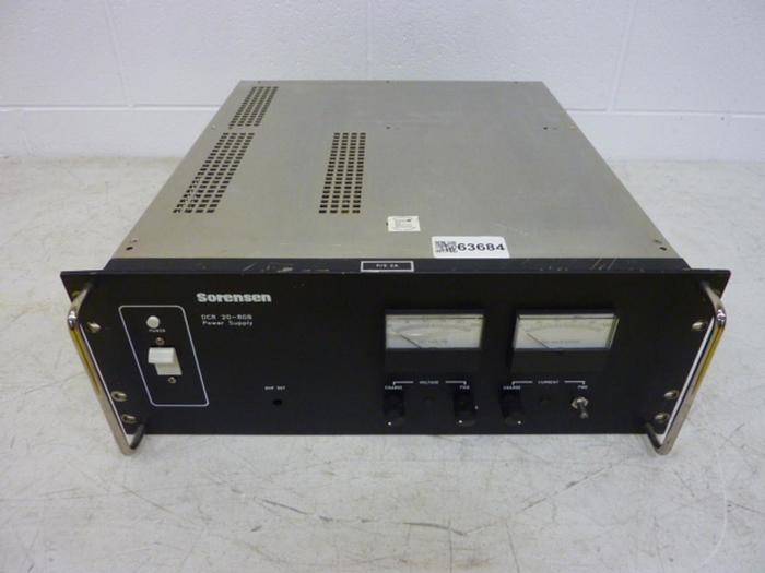 Used SORENSEN Power Supply DCR 20-80B2 #63684