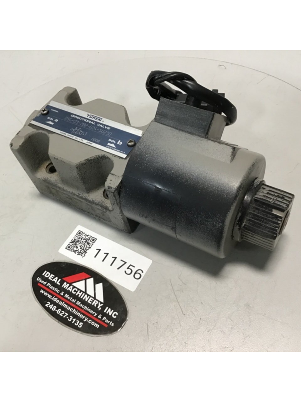 Used YUKEN Valve DSG-03-2B2-D24-50230 USED