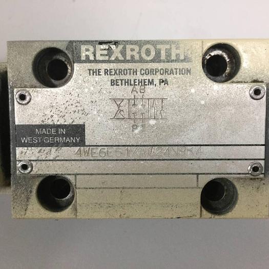 Used REXROTH Valve 4WE6E51AG24N9K4 #90570